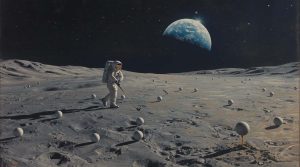 How Many Golf Balls Are On the Moon