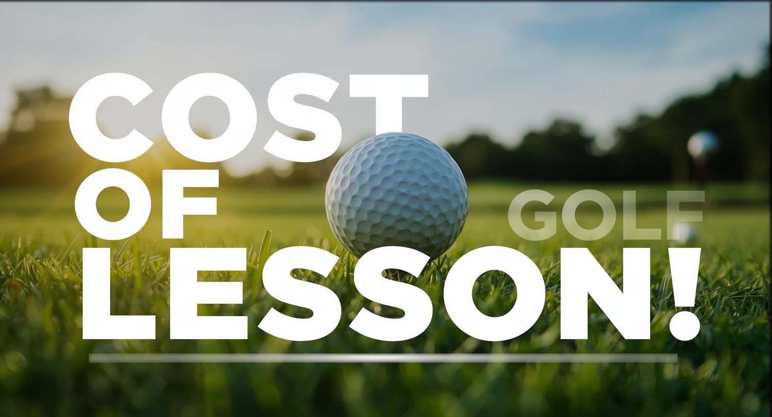 How Much Do Golf Lessons Cost