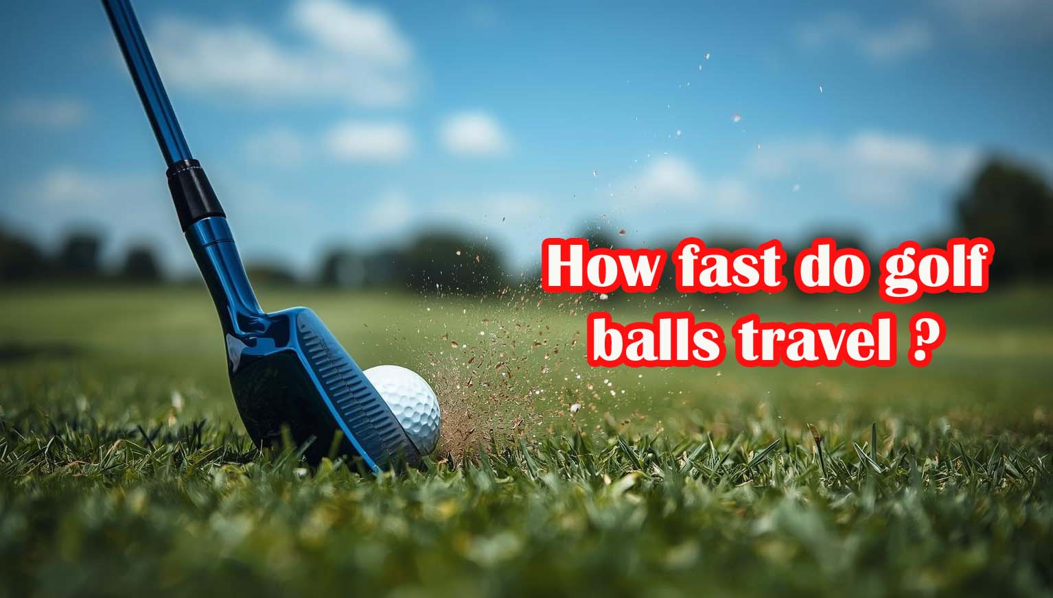 How Fast Do Golf Balls Travel