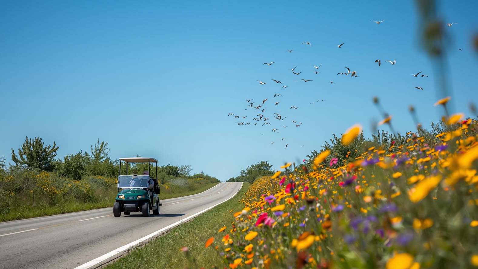 Can You Drive A Golf Cart On The Road