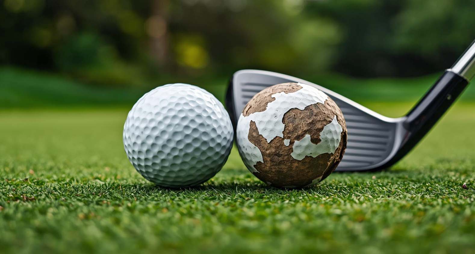 do new golf balls go further than old ones