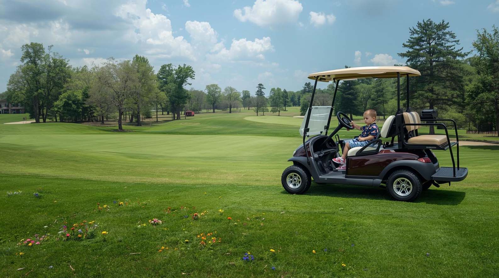 how much does an electric golf cart weight