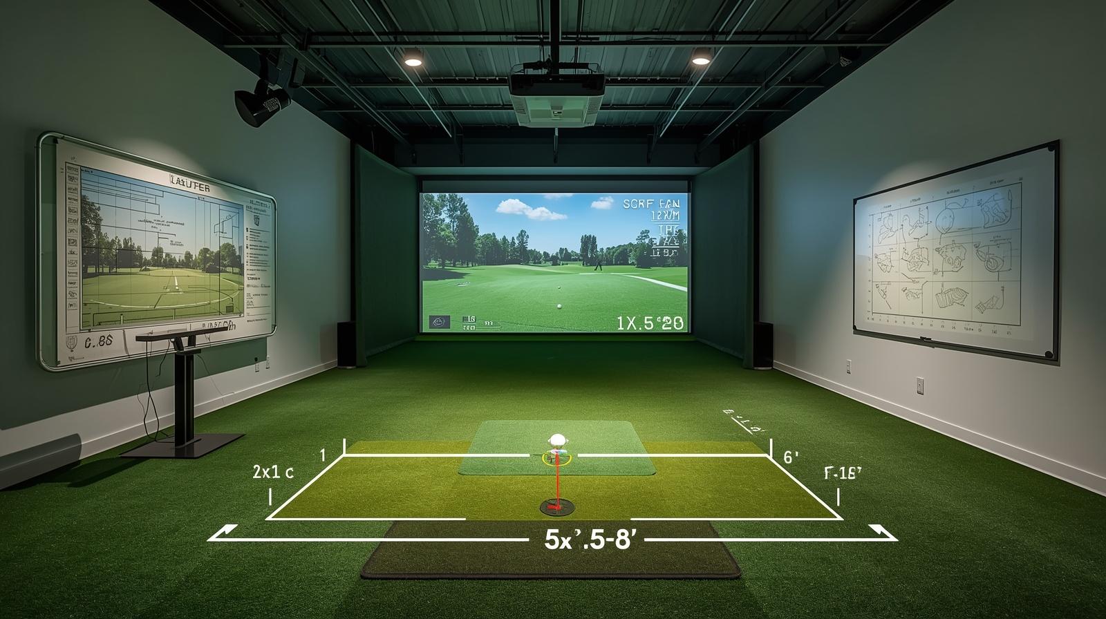 How Much Room Do You Need for a Golf Simulator