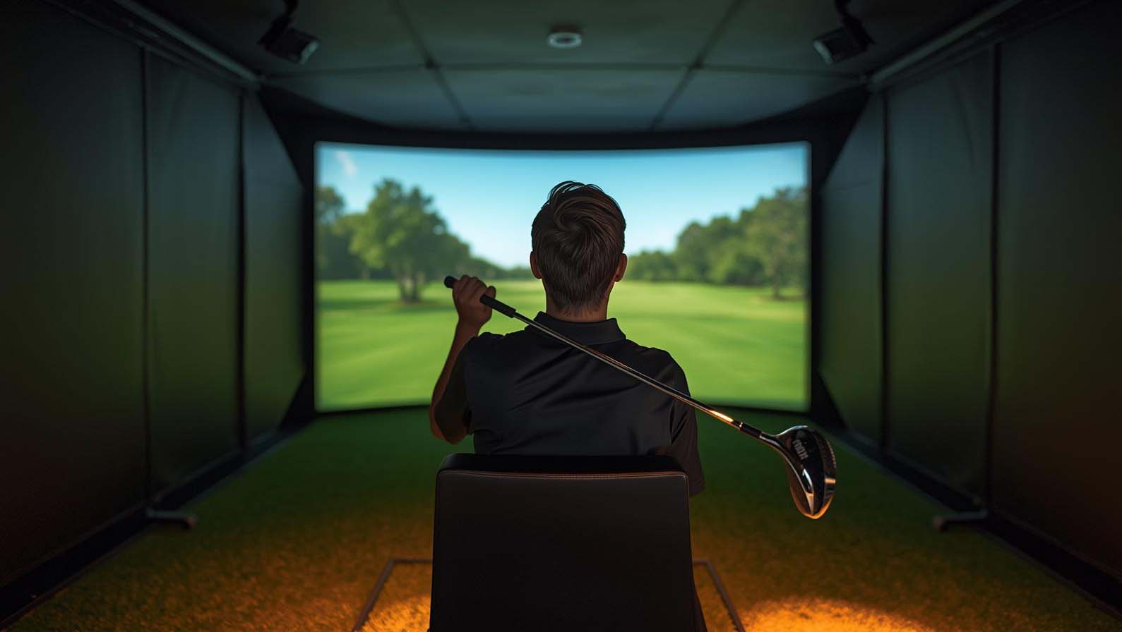 How High Should a Ceiling Be for a Golf Simulator
