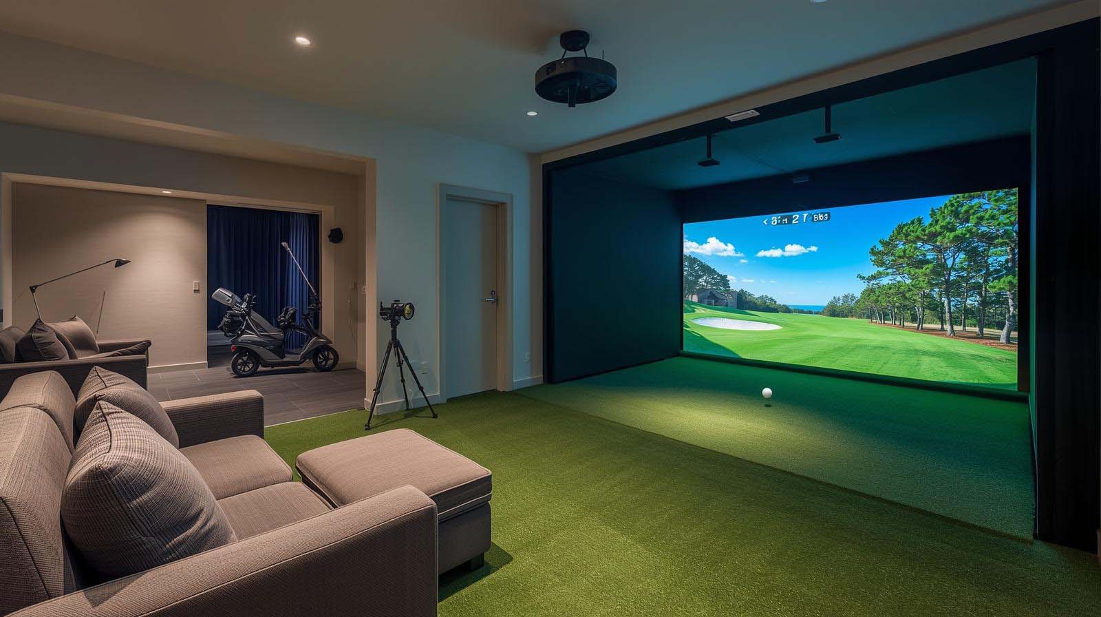 How Much Height Do You Need for a Golf Simulator
