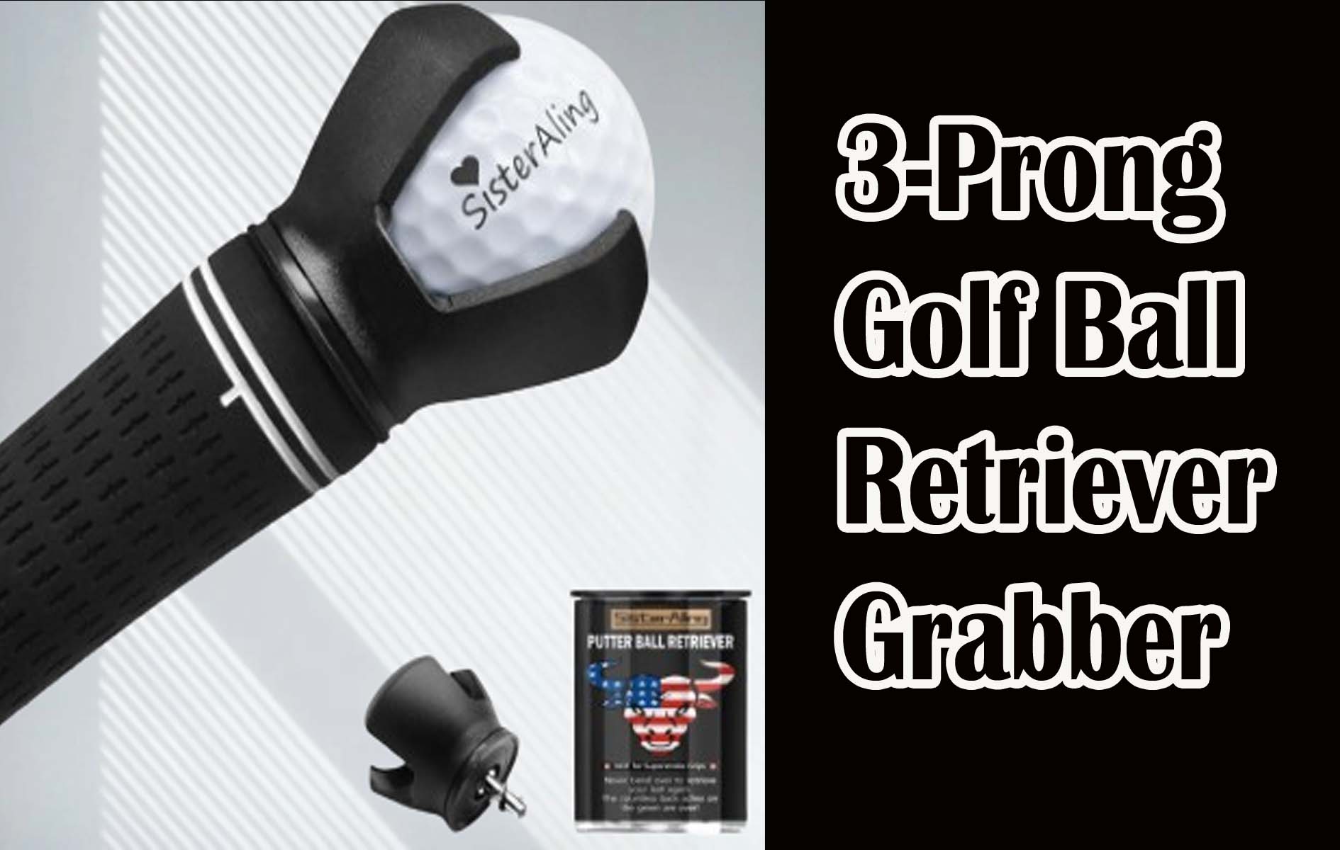 3-Prong Golf Ball Retriever Grabber Pick Up Review