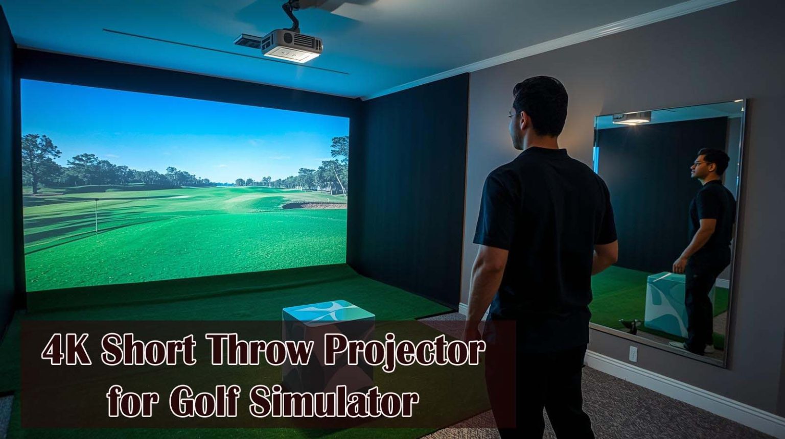 Best 4K Short Throw Projector for Golf Simulator [Top Usefull Product]