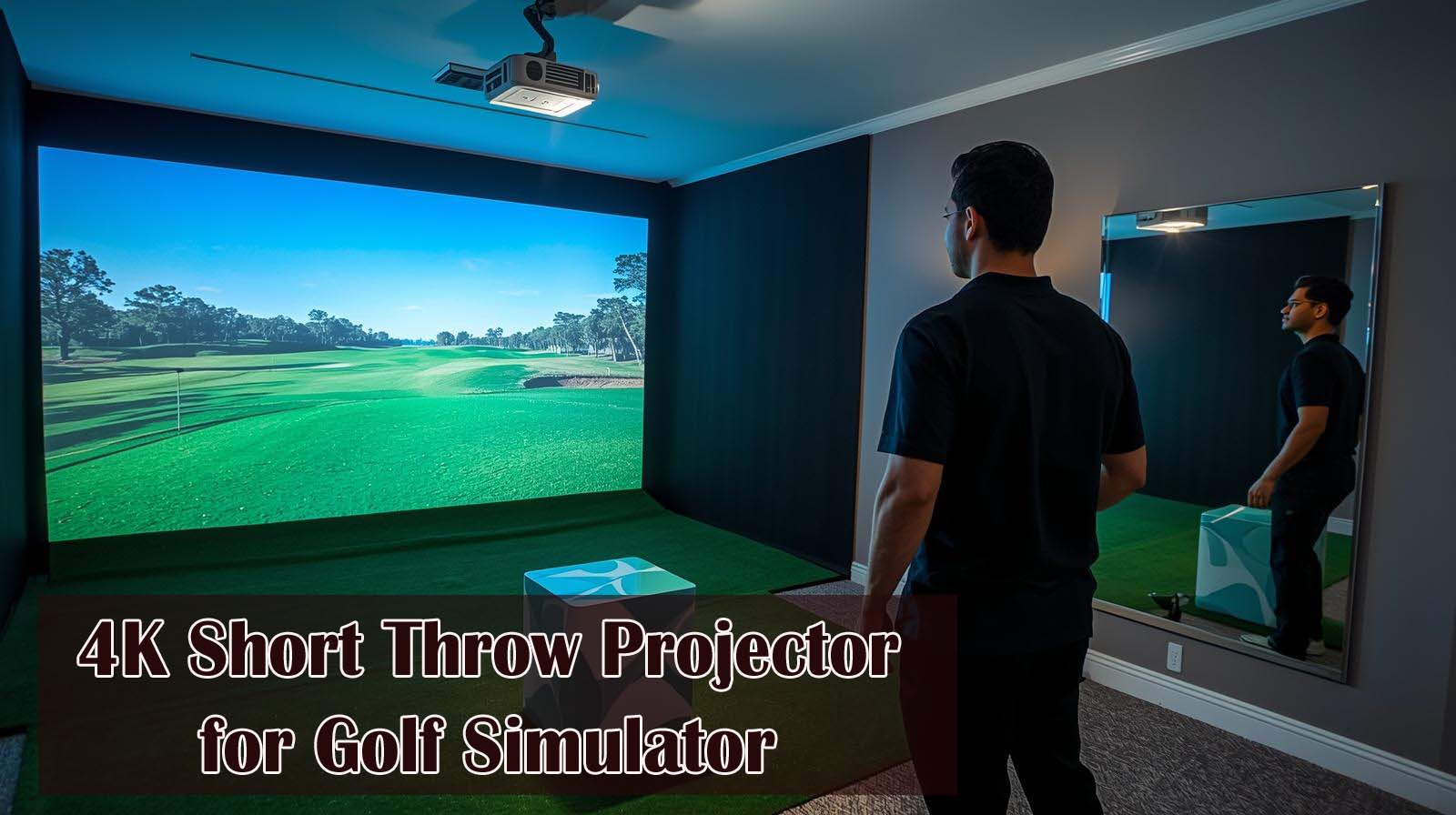 Best 4K Short Throw Projector for Golf Simulator