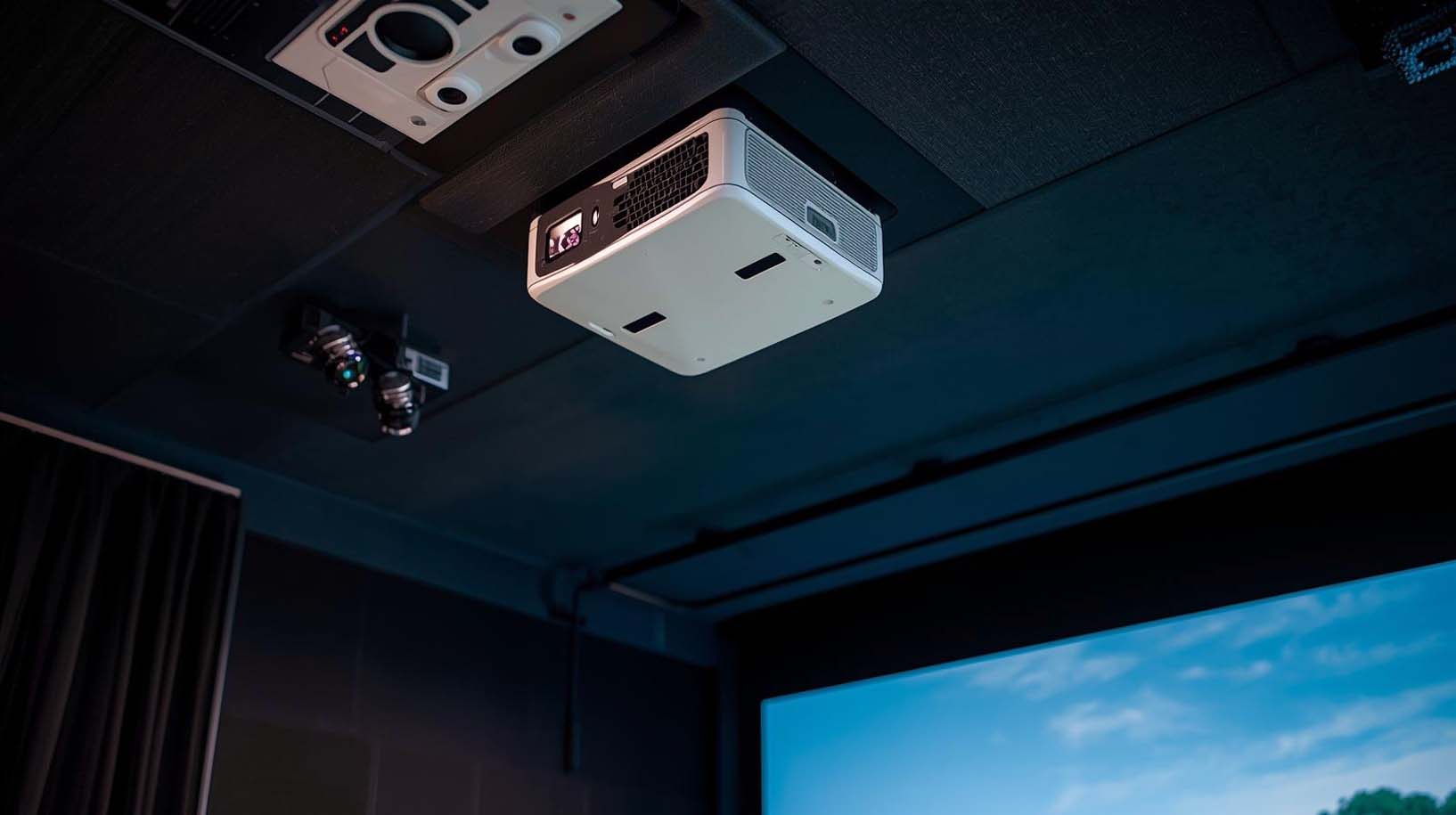 Best Ceiling Mount Projector for Golf Simulator