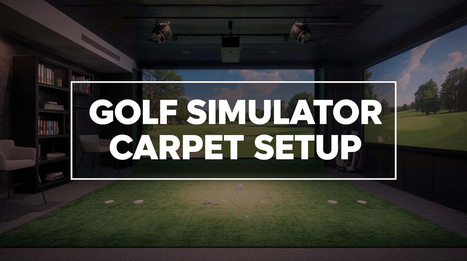 Best Golf Simulator for Carpet Setup