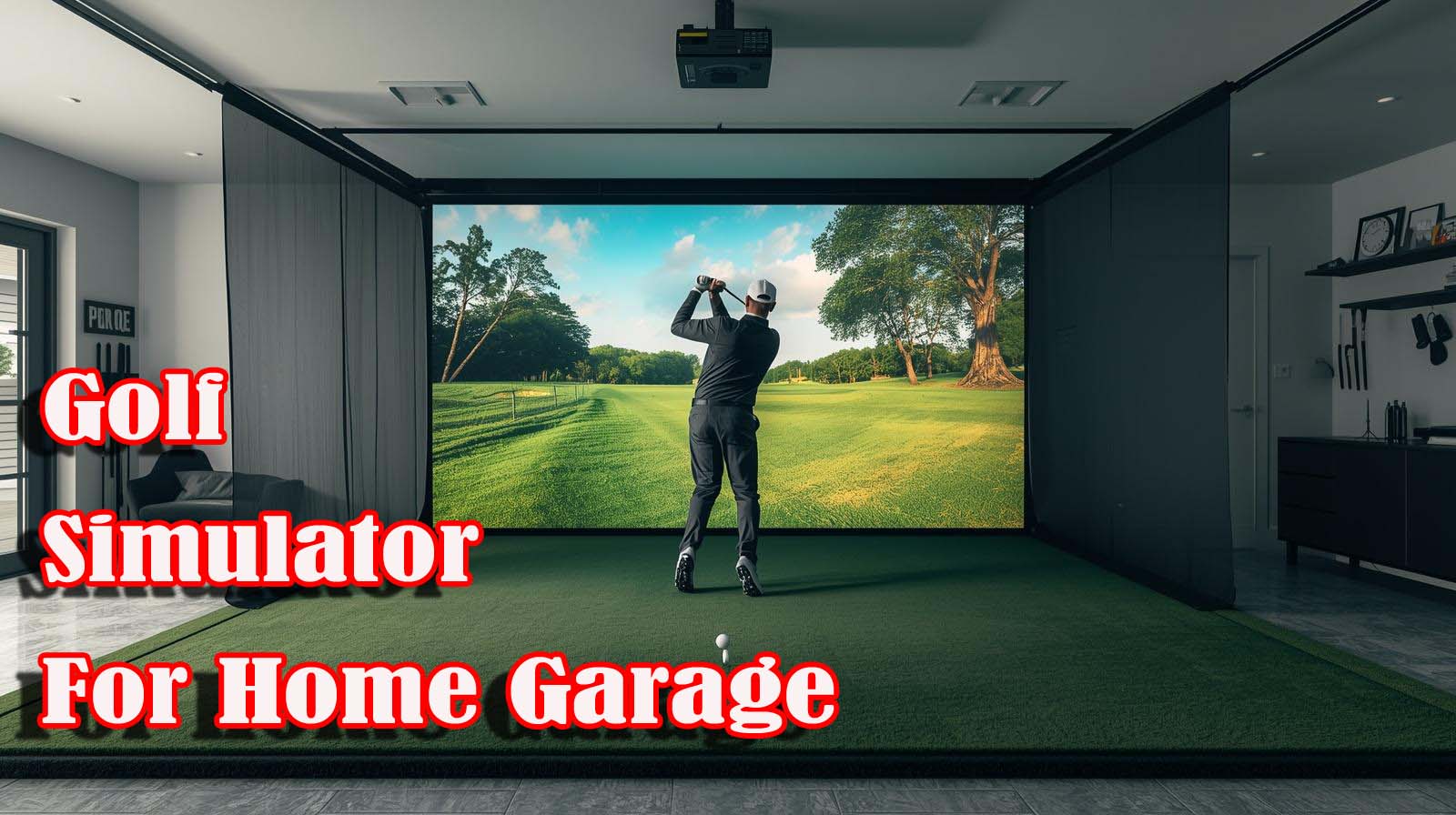 Best Golf Simulator For Home Garage
