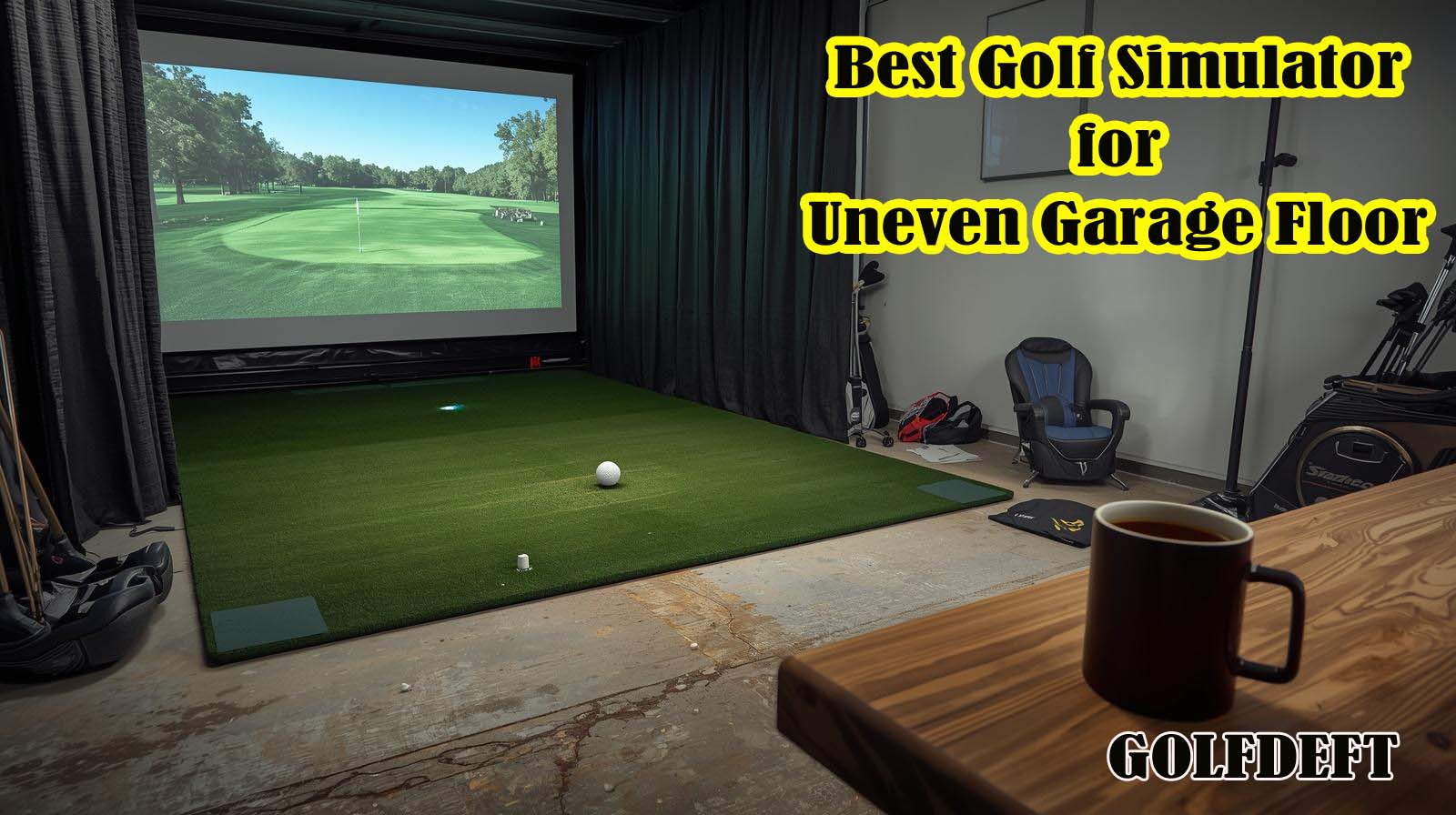 Best Golf Simulator for Uneven Garage Floor