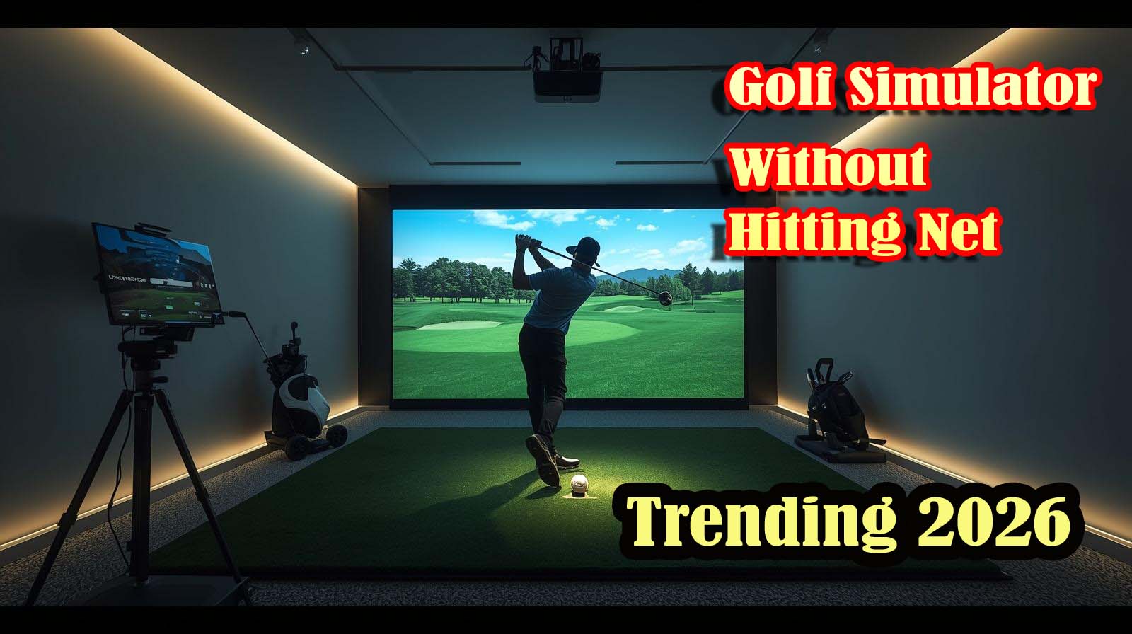 Best Golf Simulator Without Hitting Net
