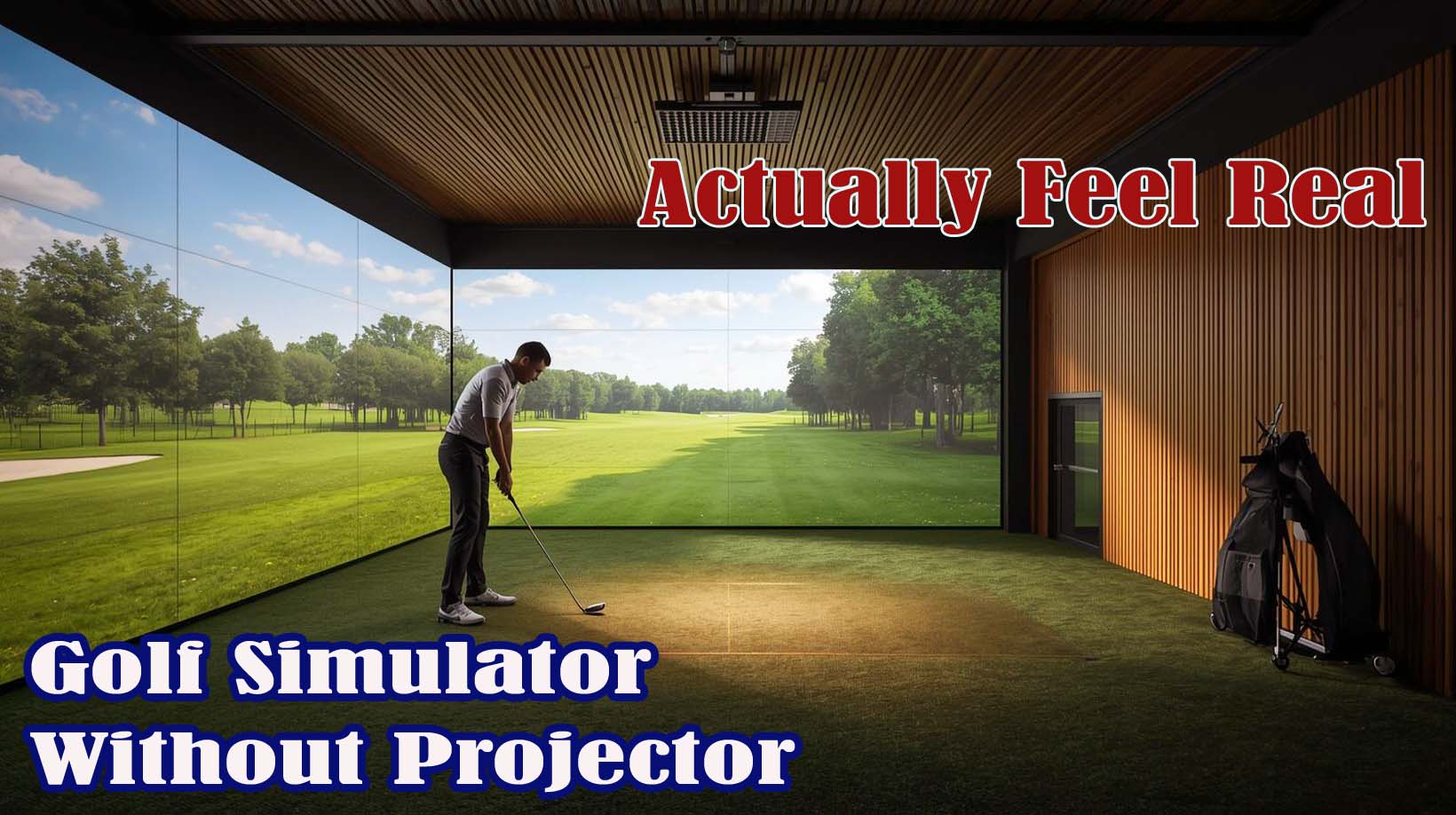Best Golf Simulator Without Projector