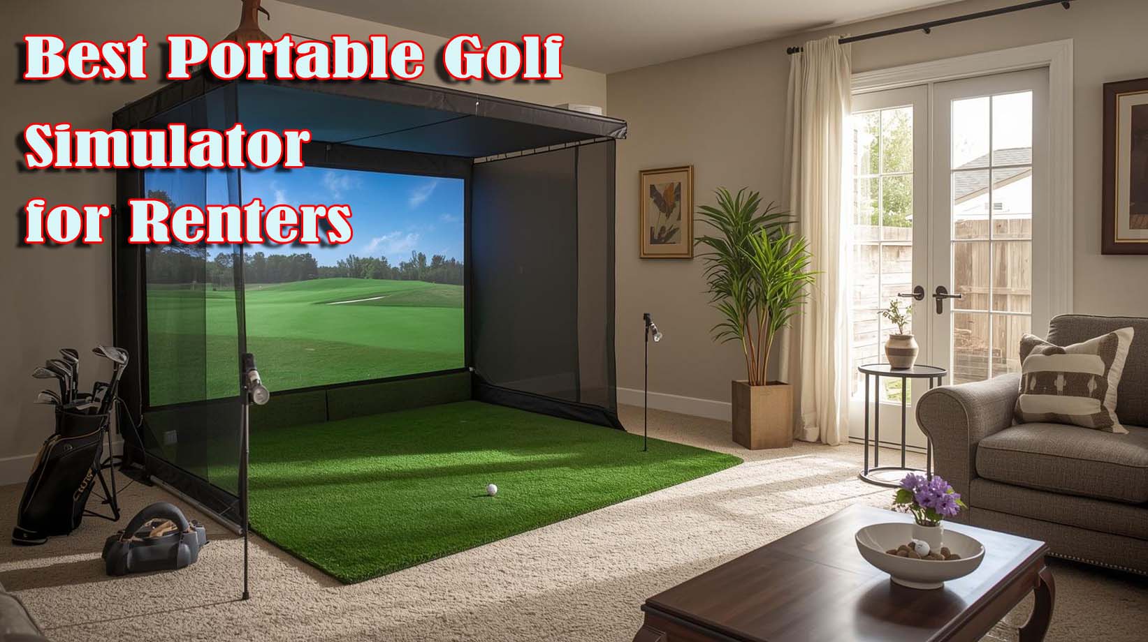 Best Portable Golf Simulator for Renters