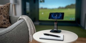 golf launch monitor for home simulator