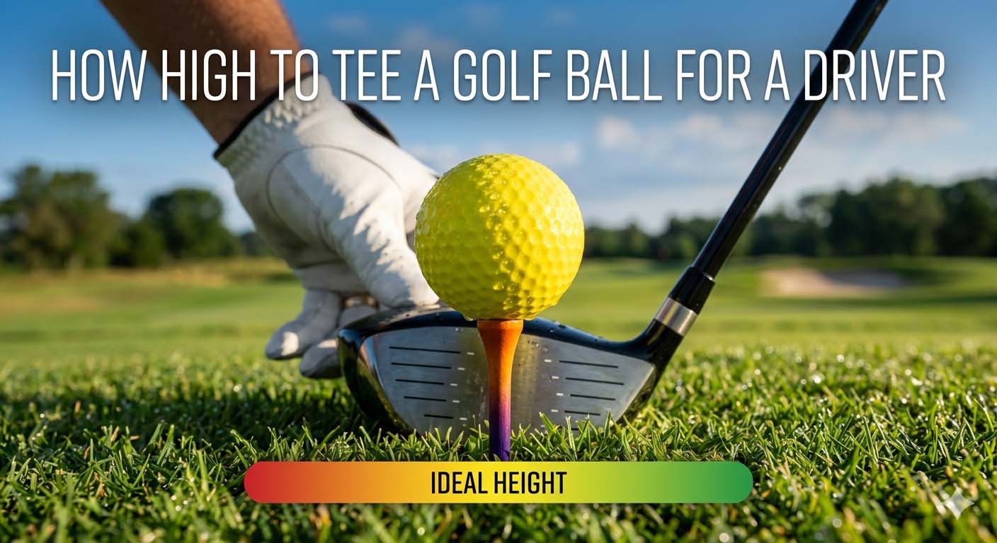 How High To Tee a Golf Ball For a Driver