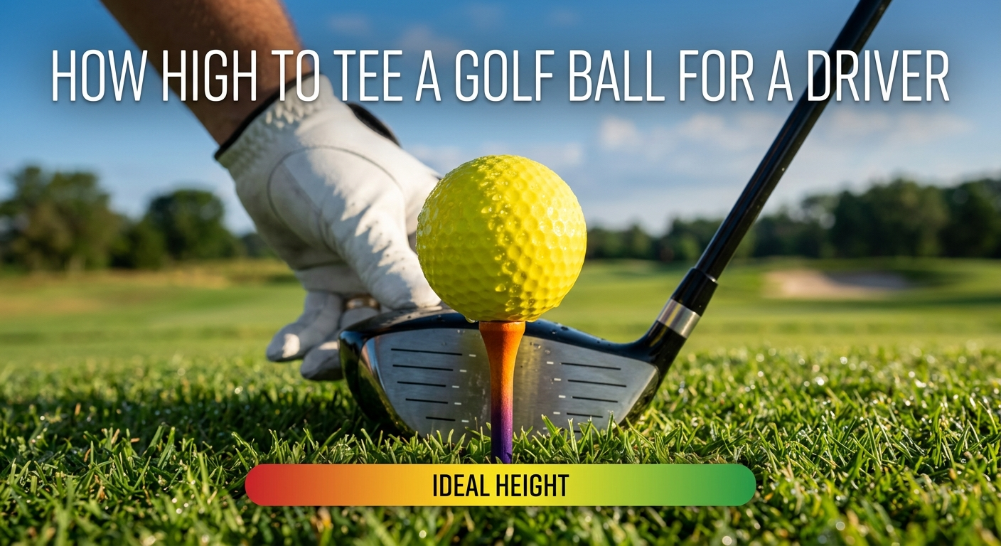 How High To Tee a Golf Ball For a Driver