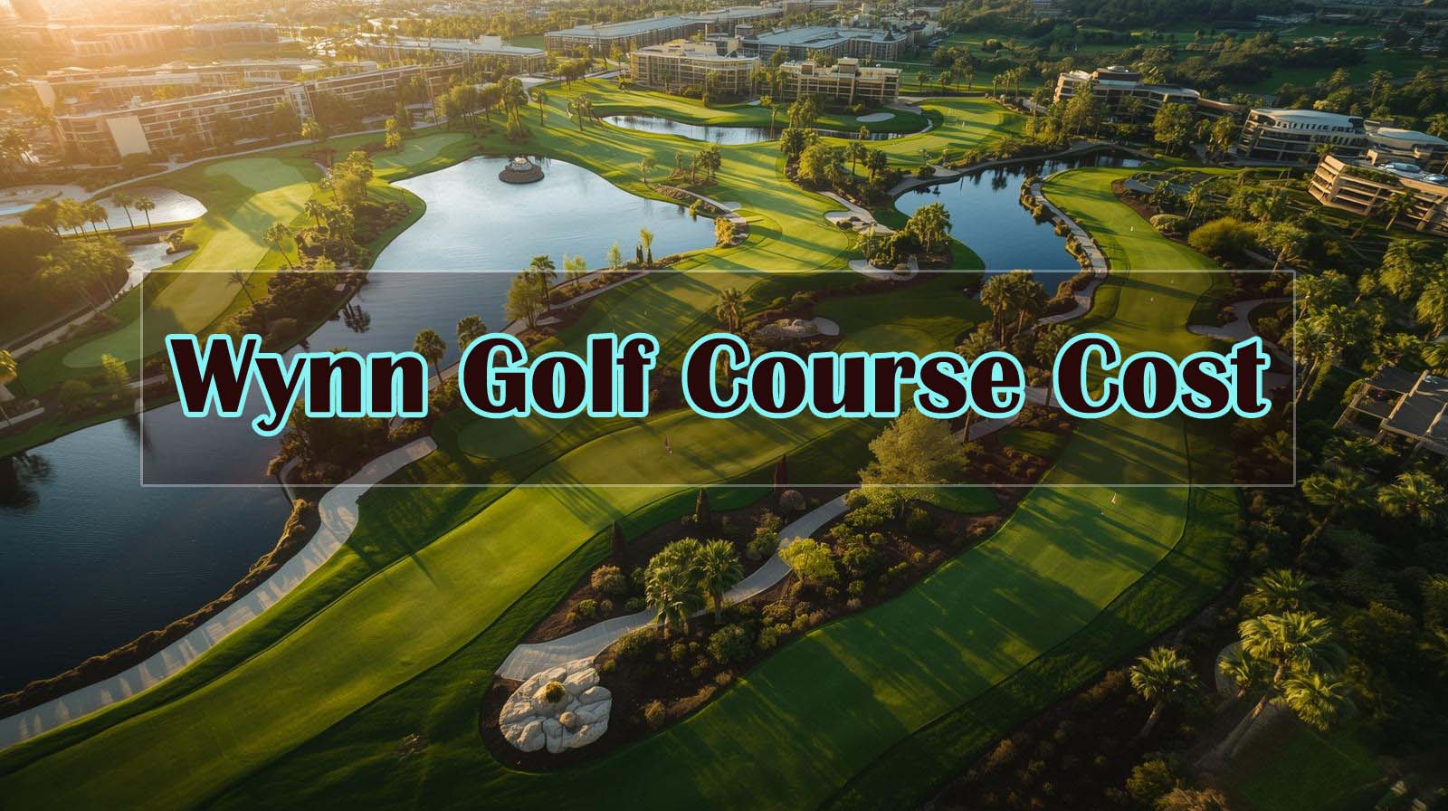 How Much Is a Tee Time at Wynn Golf Course