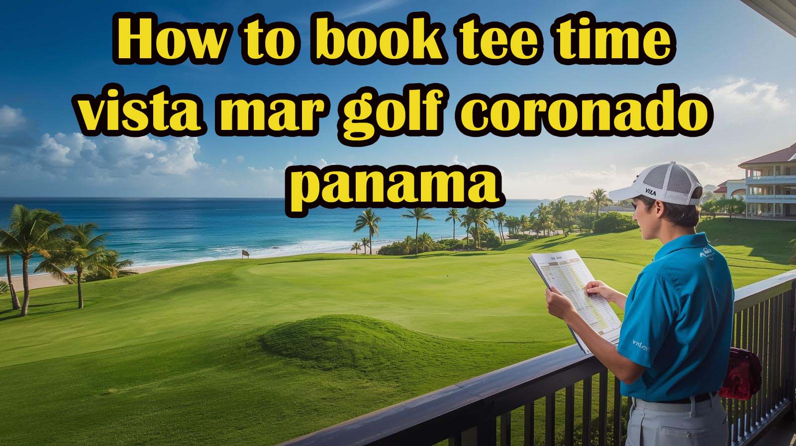 How to Book a Tee Time at Vista Mar Golf in Coronado Panama
