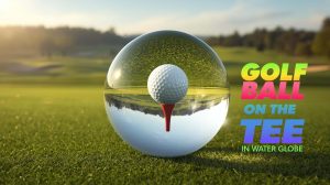 How To Get The Golf Ball on the Tee in a Water Globe