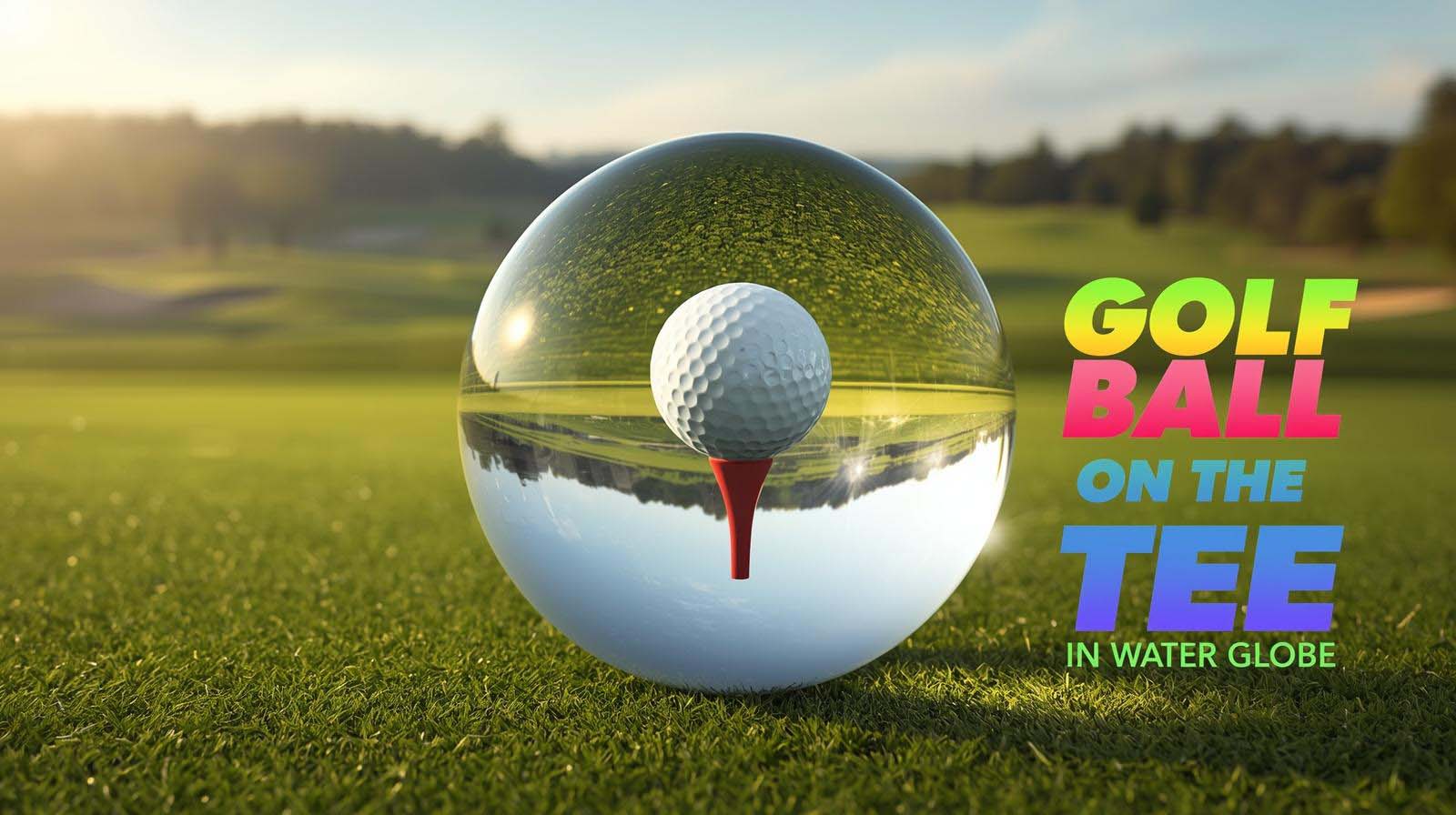 How To Get The Golf Ball on the Tee in a Water Globe