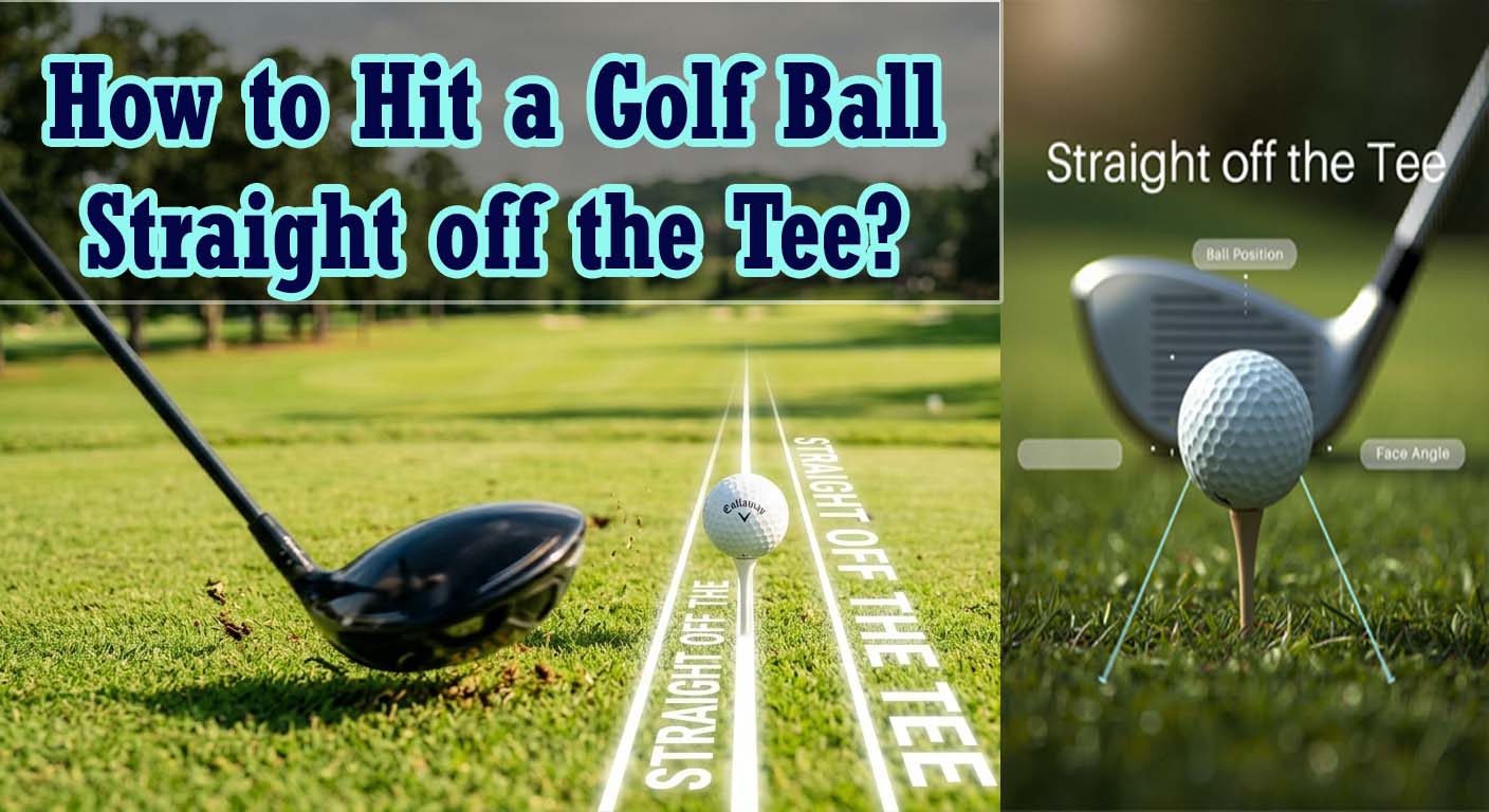 How to Hit a Golf Ball Straight Off the Tee