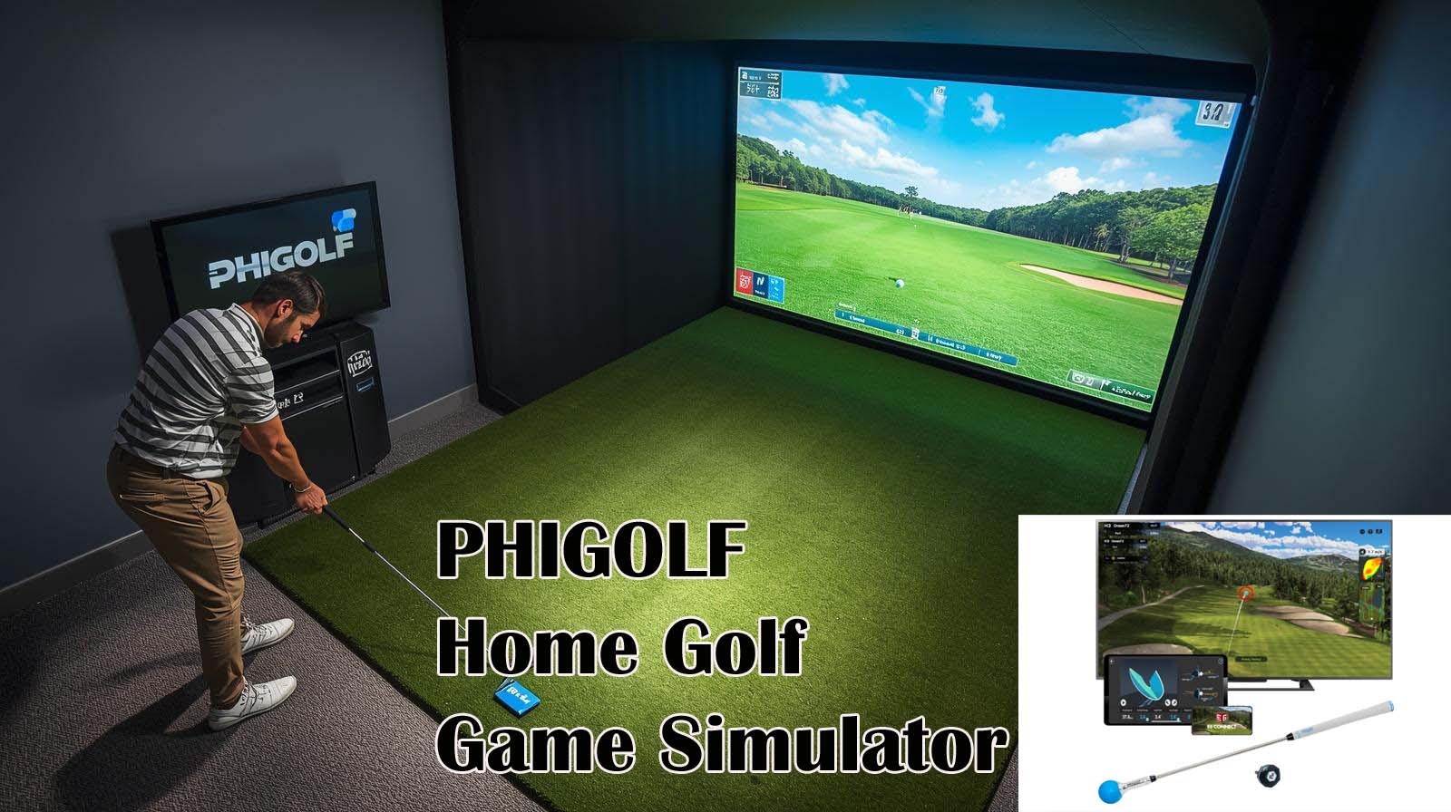 PHIGOLF Home Golf Game Simulator Review