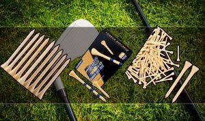 Wooden Golf Tees vs. Plastic Golf Tees vs. Bamboo Golf Tees