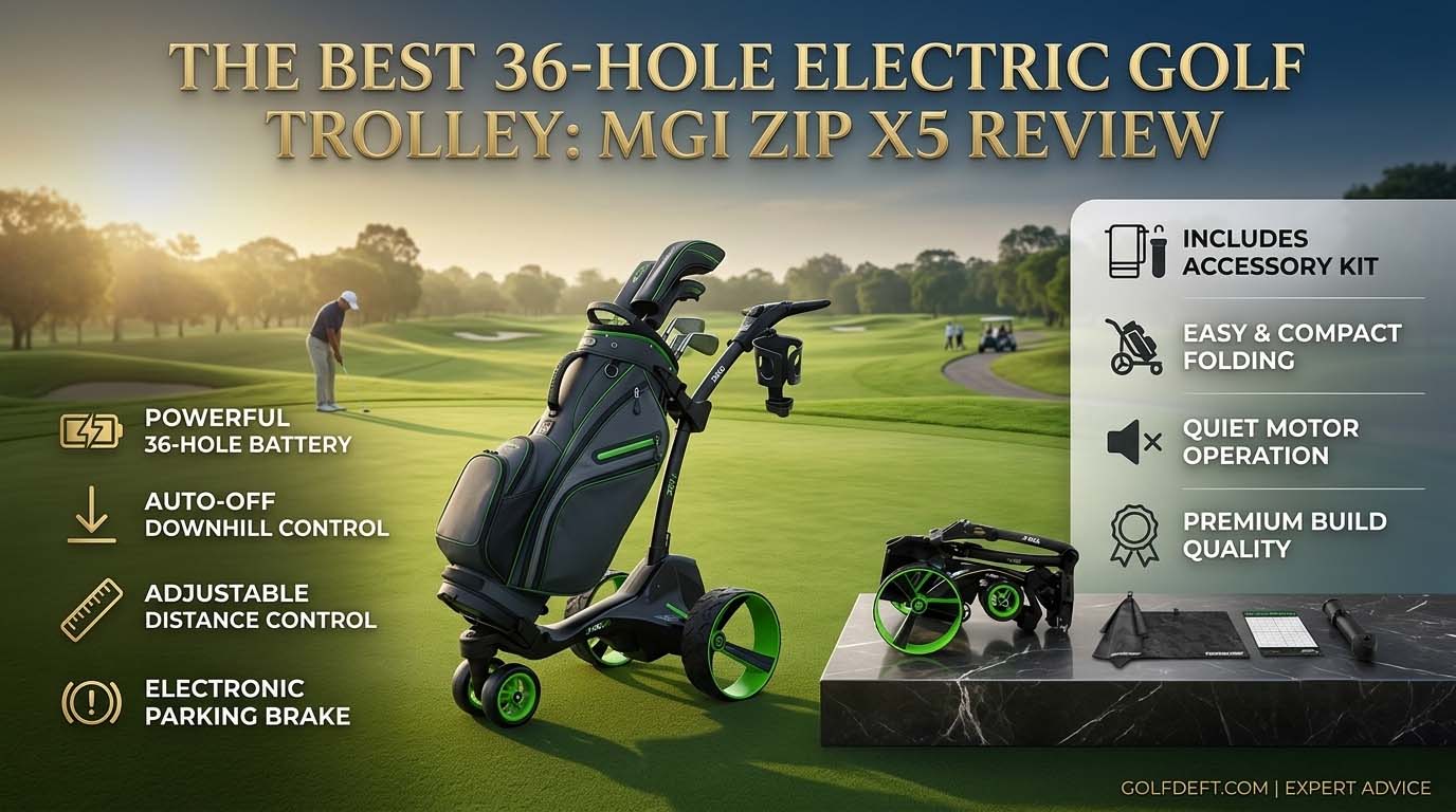 Best 36 Hole Electric Golf Trolley