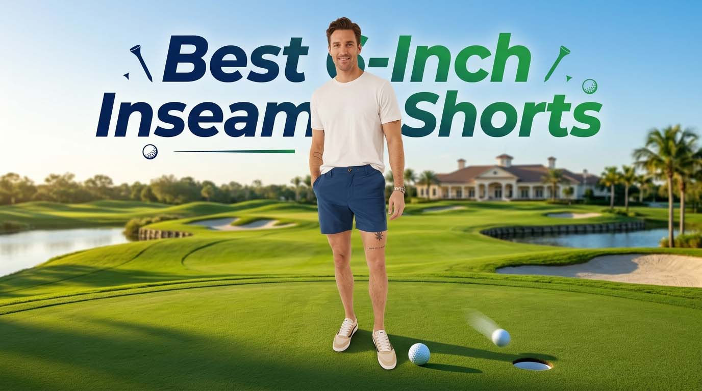 Best 6-Inch Inseam Golf Shorts