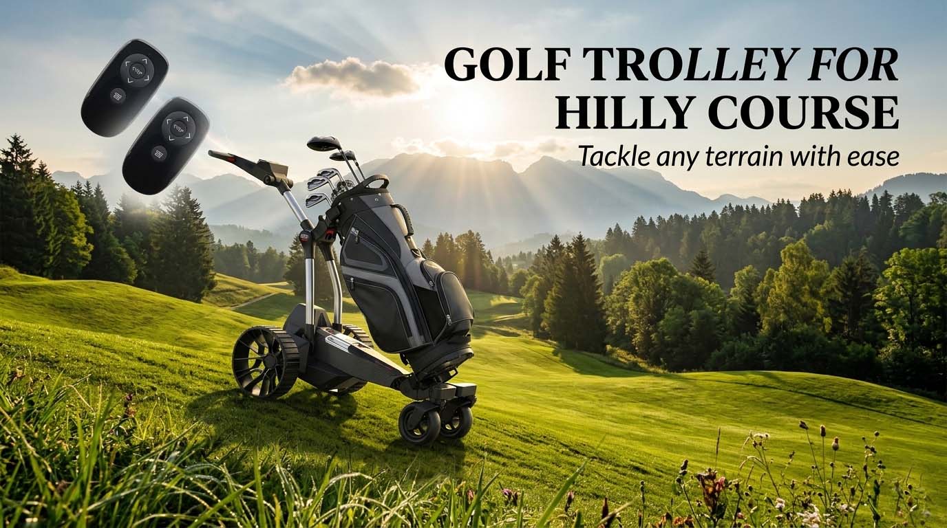 Best Electric Golf Trolley For Hilly Course
