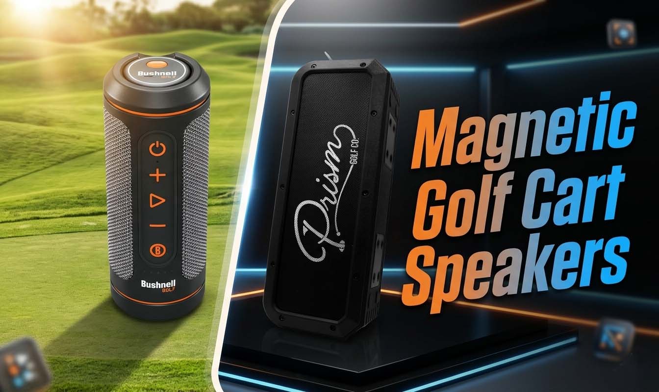 Best Magnetic Golf Cart Speakers