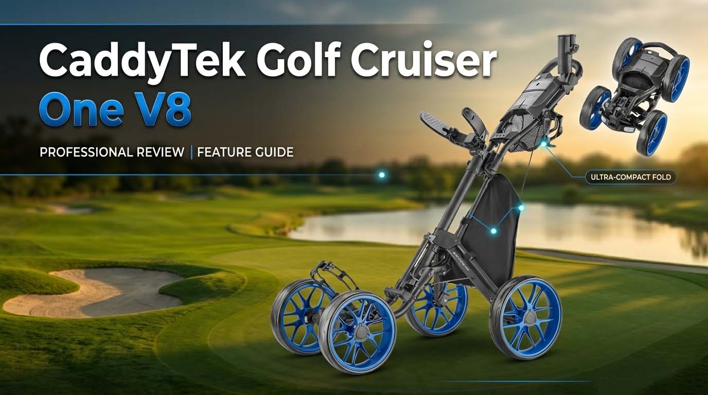CaddyTek Golf Cruiser One V8 Review