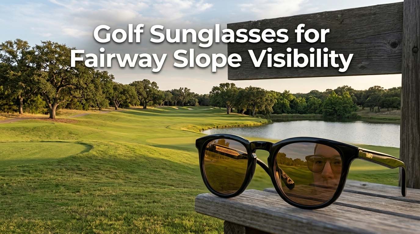 Best Golf Sunglasses for Fairway Slope Visibility