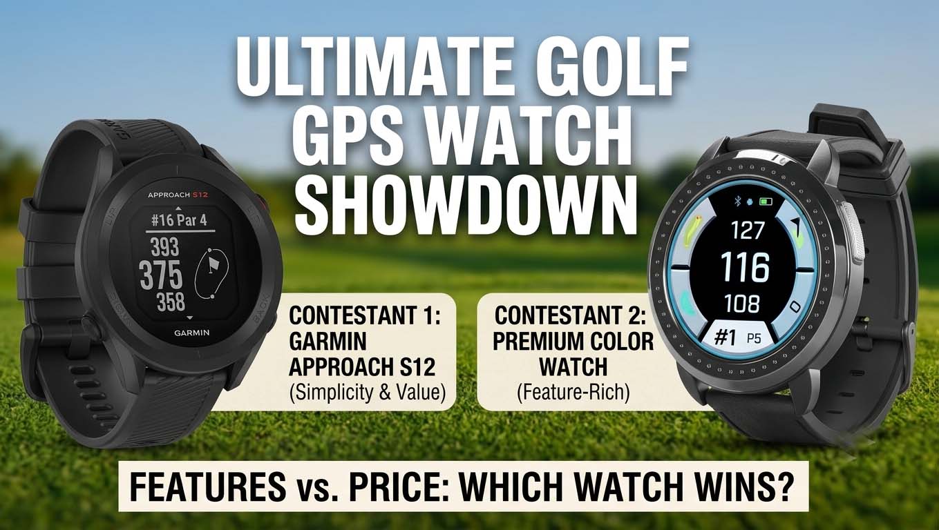 Golf Rangefinder Watches for 18 Holes