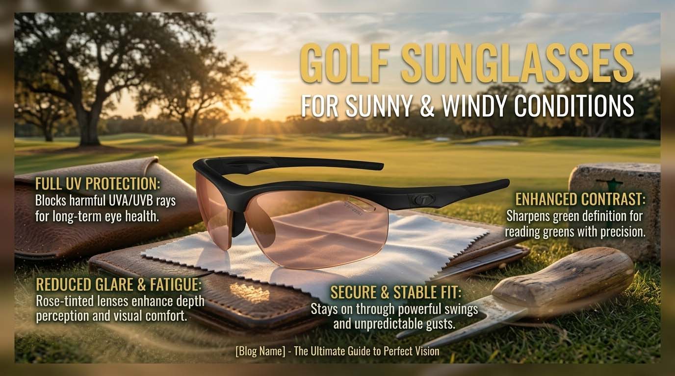 Best Golf Sunglasses for Sunny & Windy Conditions