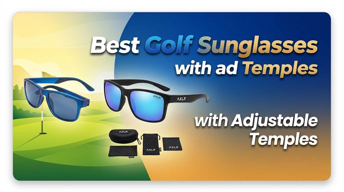 Best Golf Sunglasses with Adjustable Temples