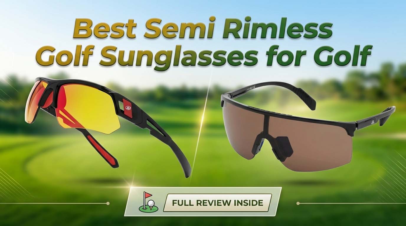 Best Semi Rimless Golf SunglassesFor Golf