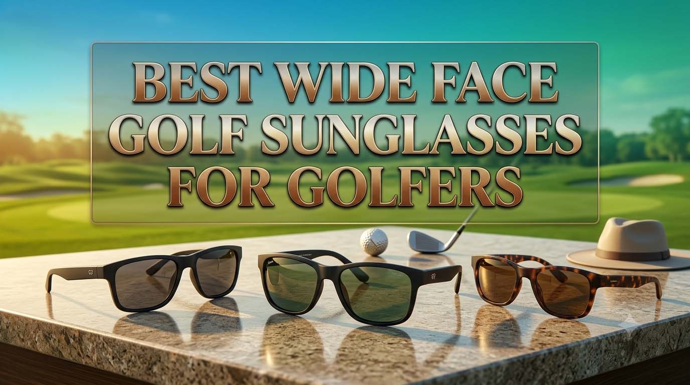 Best Wide Face Golf Sunglasses for Golfers