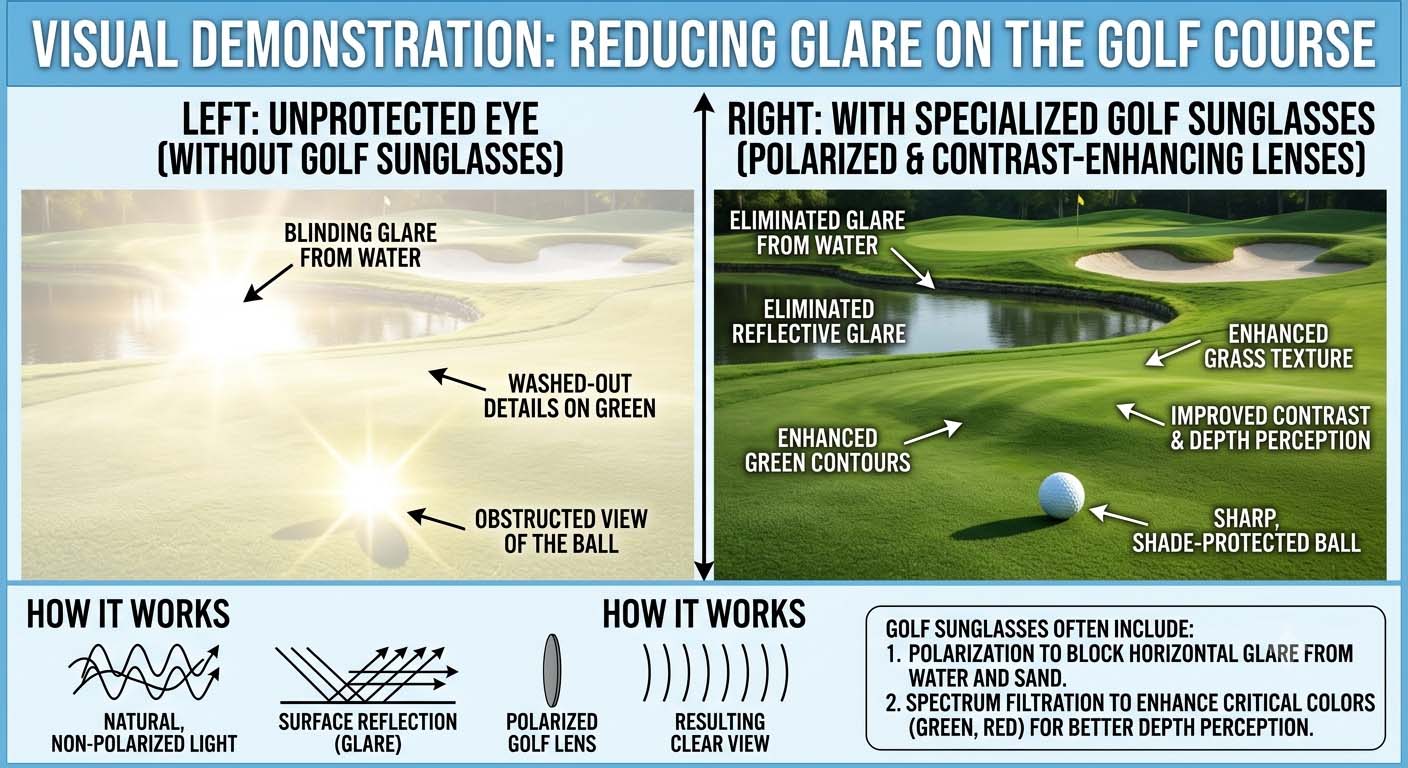 Do Golf Sunglasses Help with Glare