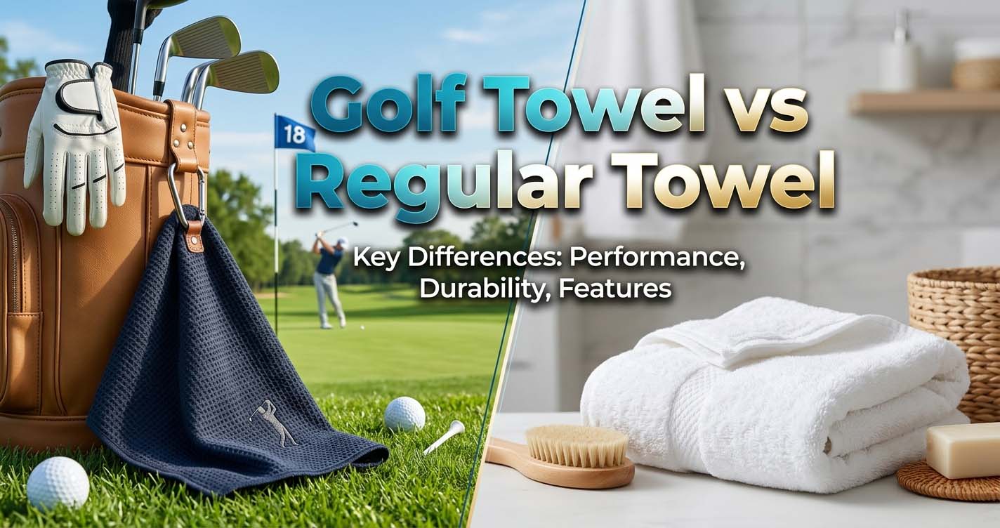 Golf Towel vs Regular Towel