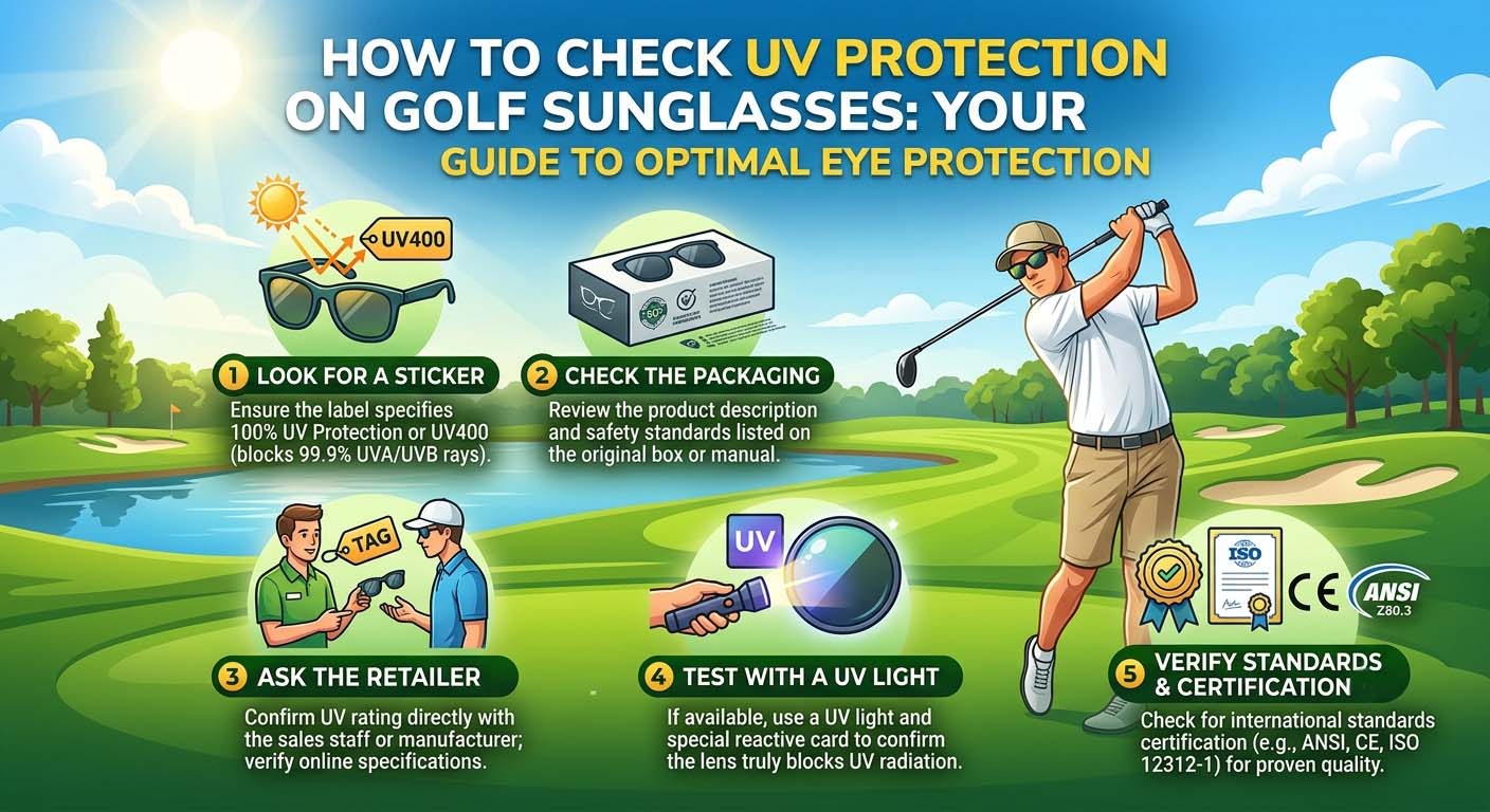 How to Check UV Protection on Golf Sunglasses