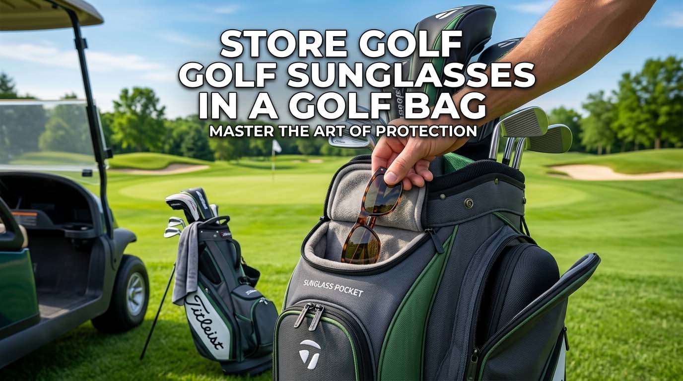 How To Store Golf Sunglasses in a Golf Bag