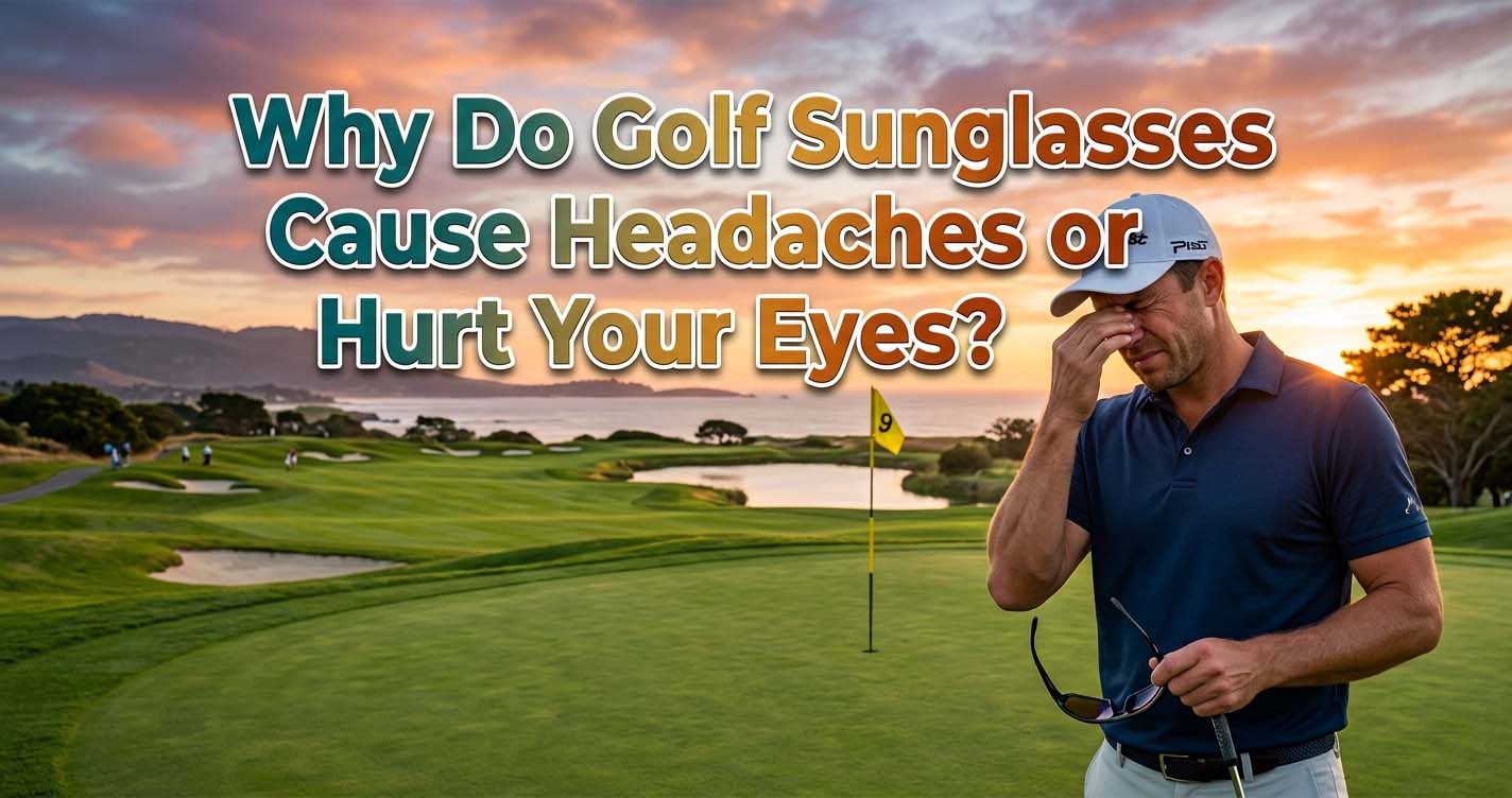 Why Do Golf Sunglasses Cause Headaches or Hurt Your Eyes