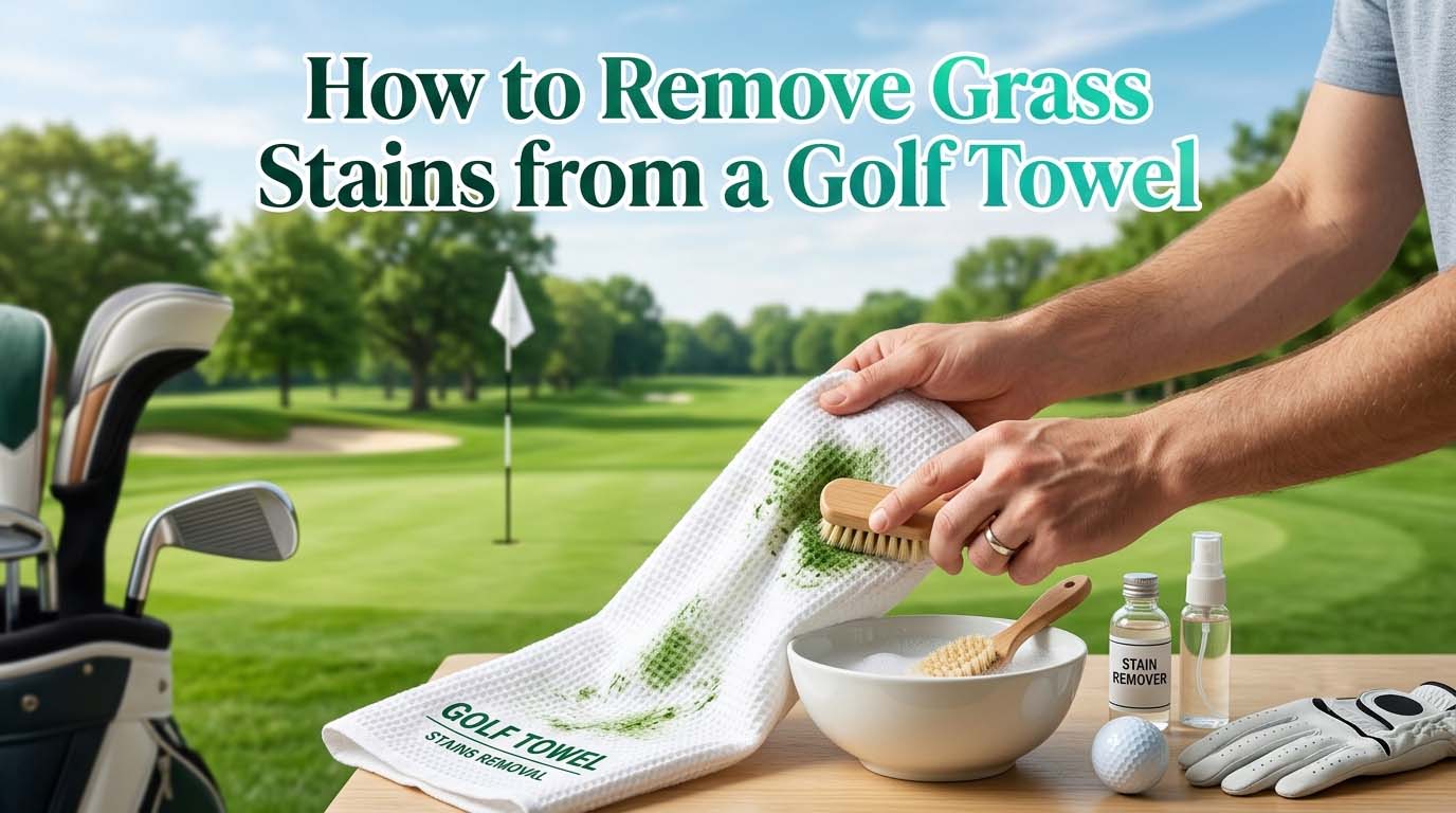 How to Remove Grass Stains from a Golf Towel
