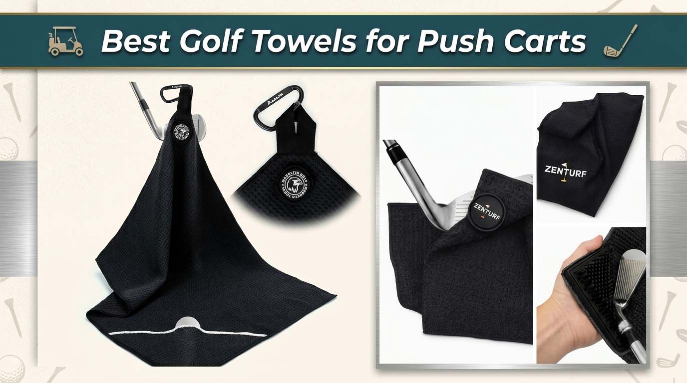 Best Golf Towels for Push Carts