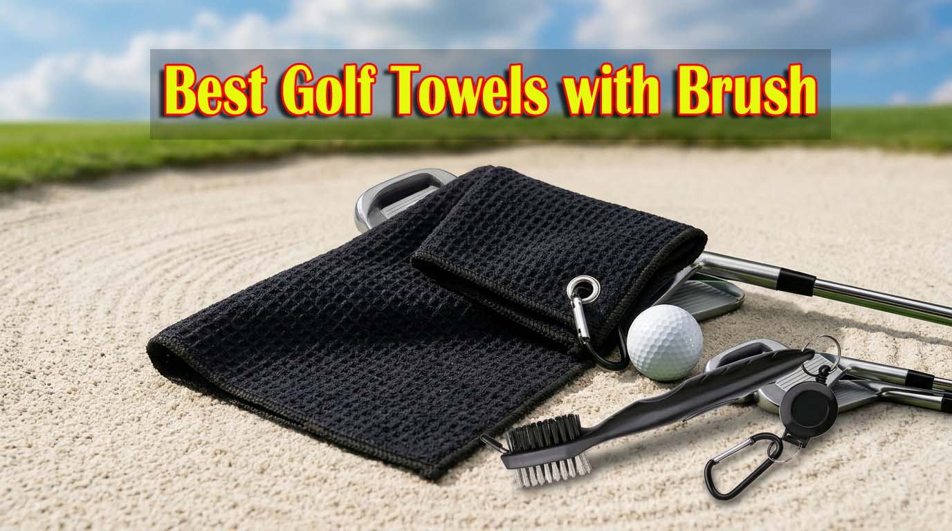 Best Golf Towels with Brush