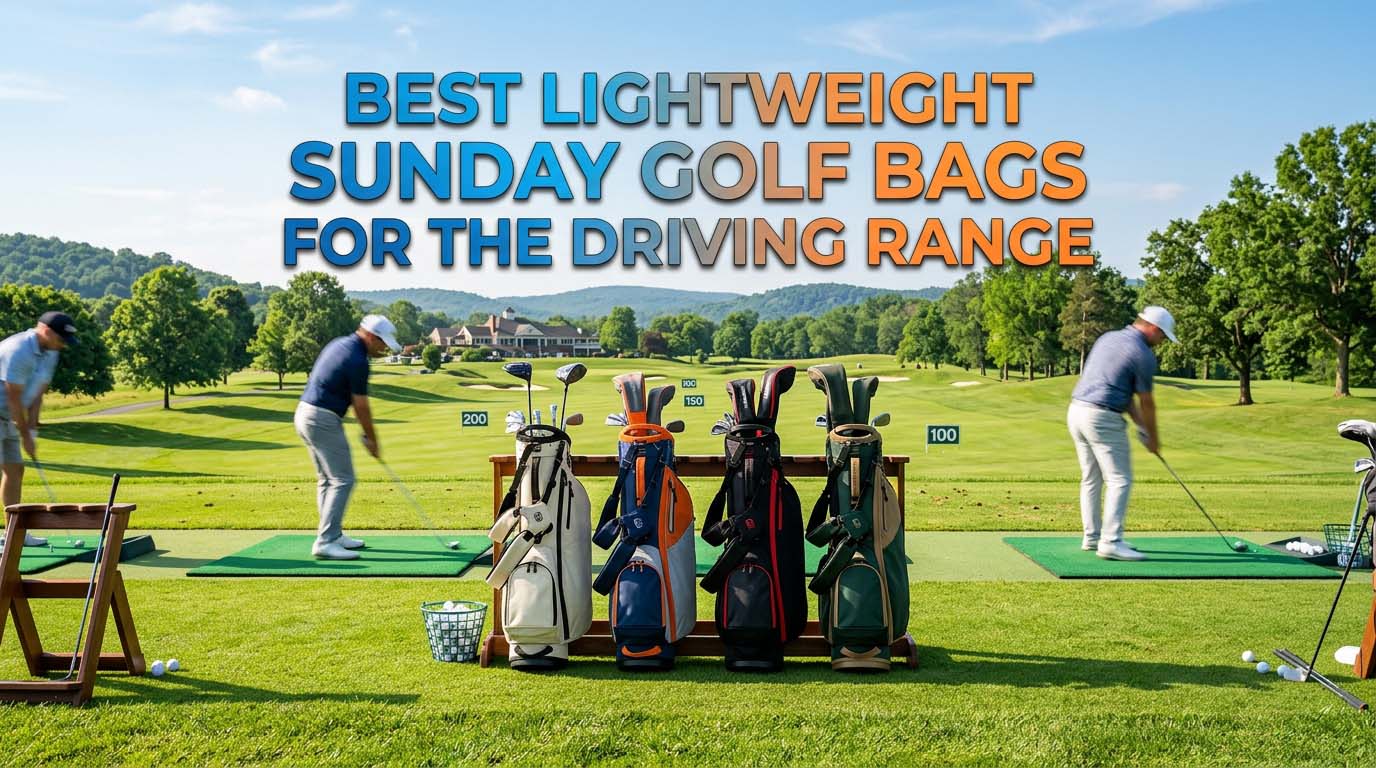 Best Lightweight Sunday Golf Bags for the Driving Range