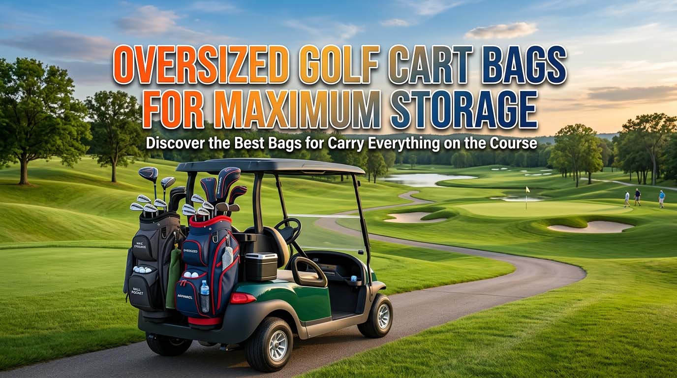 Best Oversized Golf Cart Bags for Maximum Storage